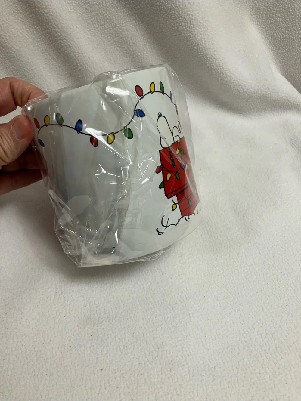 Peanuts white ceramic